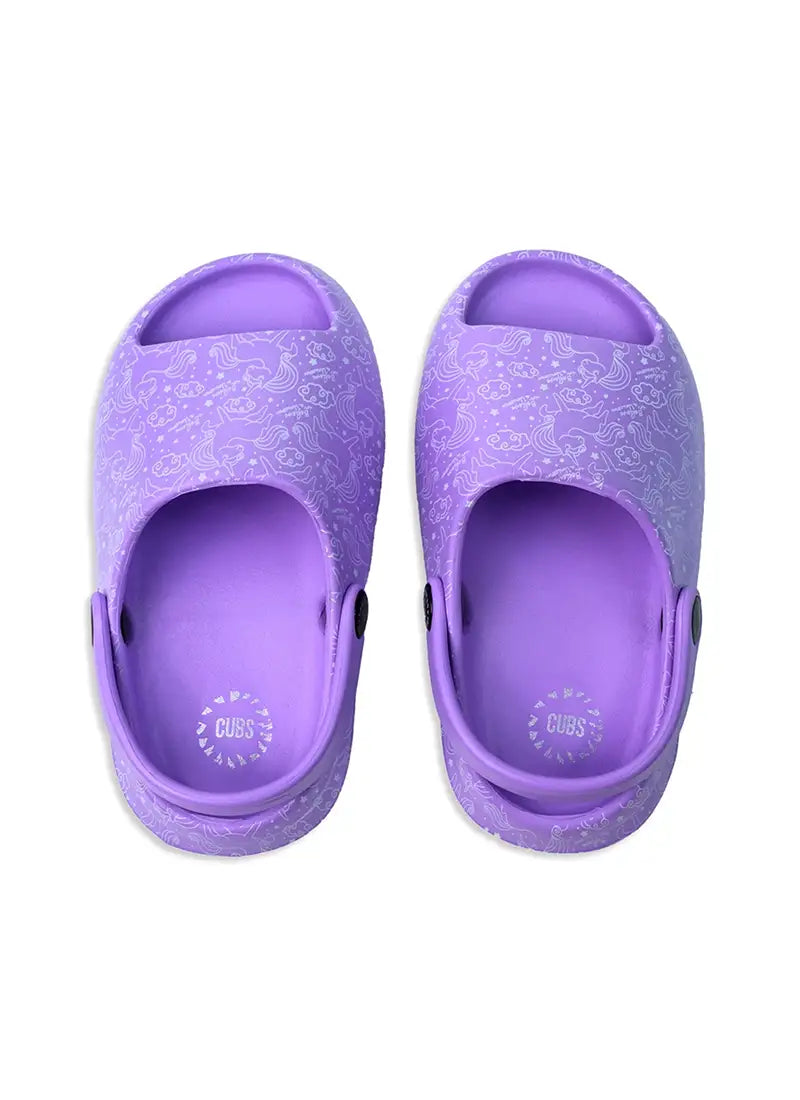 Open Toe Lilac Unicorn Dream