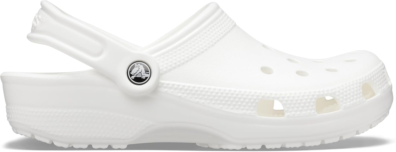 White Crocs Unisex Adult Bayaband Clog