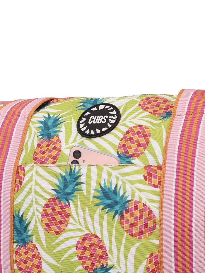 Flamingos And Pineapples Double Face Tote Bag