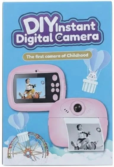 Kids Instant Print Camera with Bluetooth – 48MP & 1080P