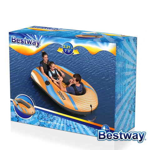 Bestway® Kondor Elite™ 2000 Inflatable Raft – 1.96m x 1.06m