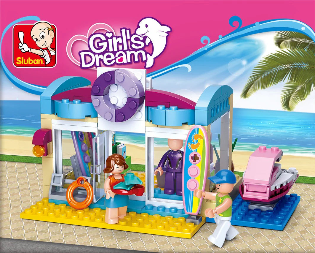 Sluban Beach Surf Shop / Store - M38-B0603