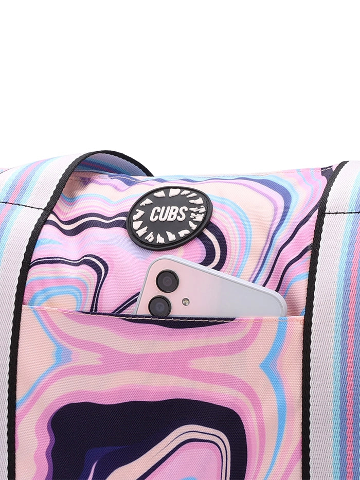 Cactus And Swirls Double Face Tote Bag