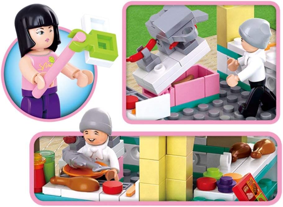 Sluban M38-B0605 Beach Restaurant, Multi-Colors