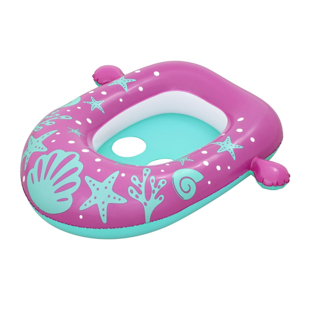 Bestway® Splash Star™ Inflatable Shaded Baby Boat Float - 74 cm x 74 cm