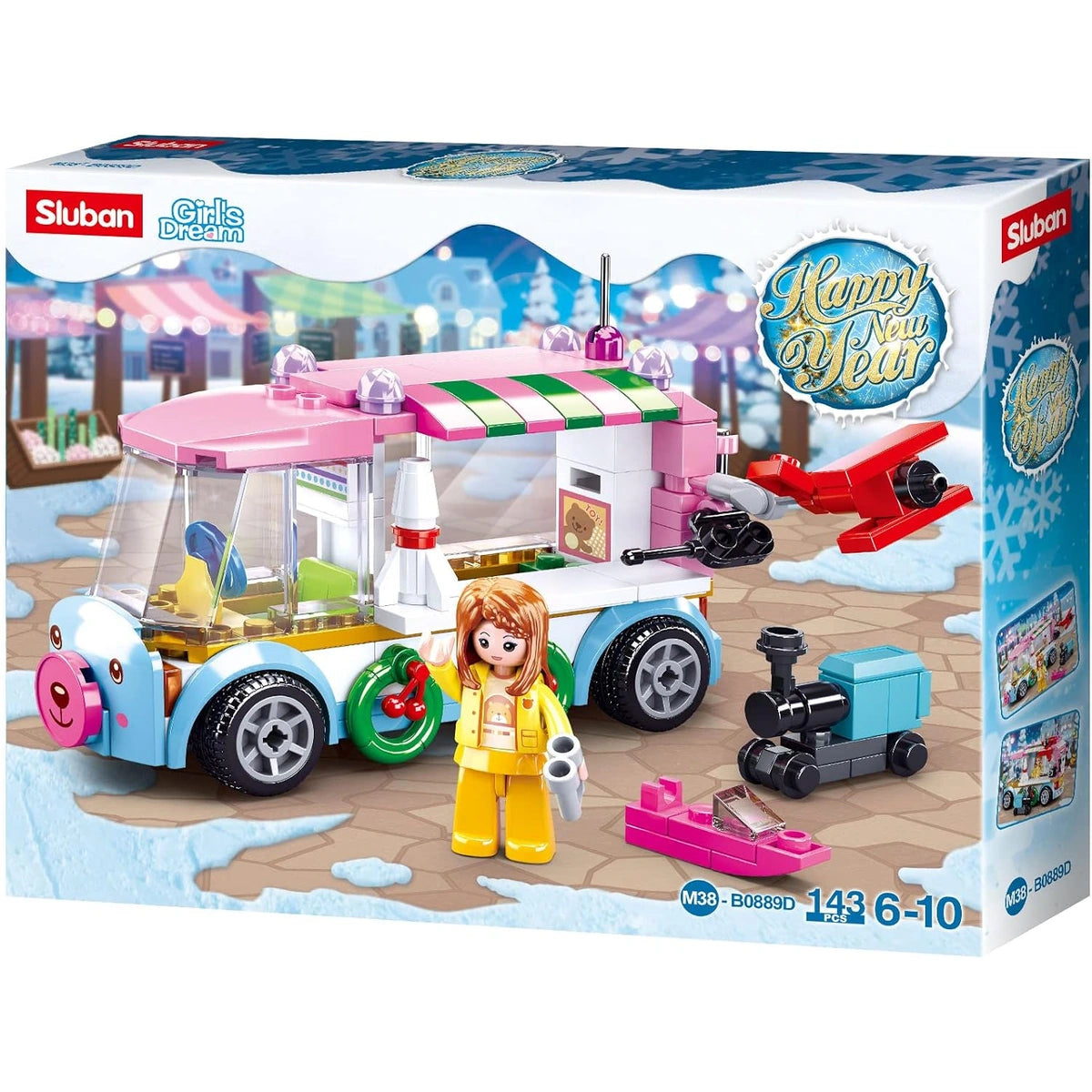 Sluban M38-B0889D Town-New Year Ser 6+ Years
