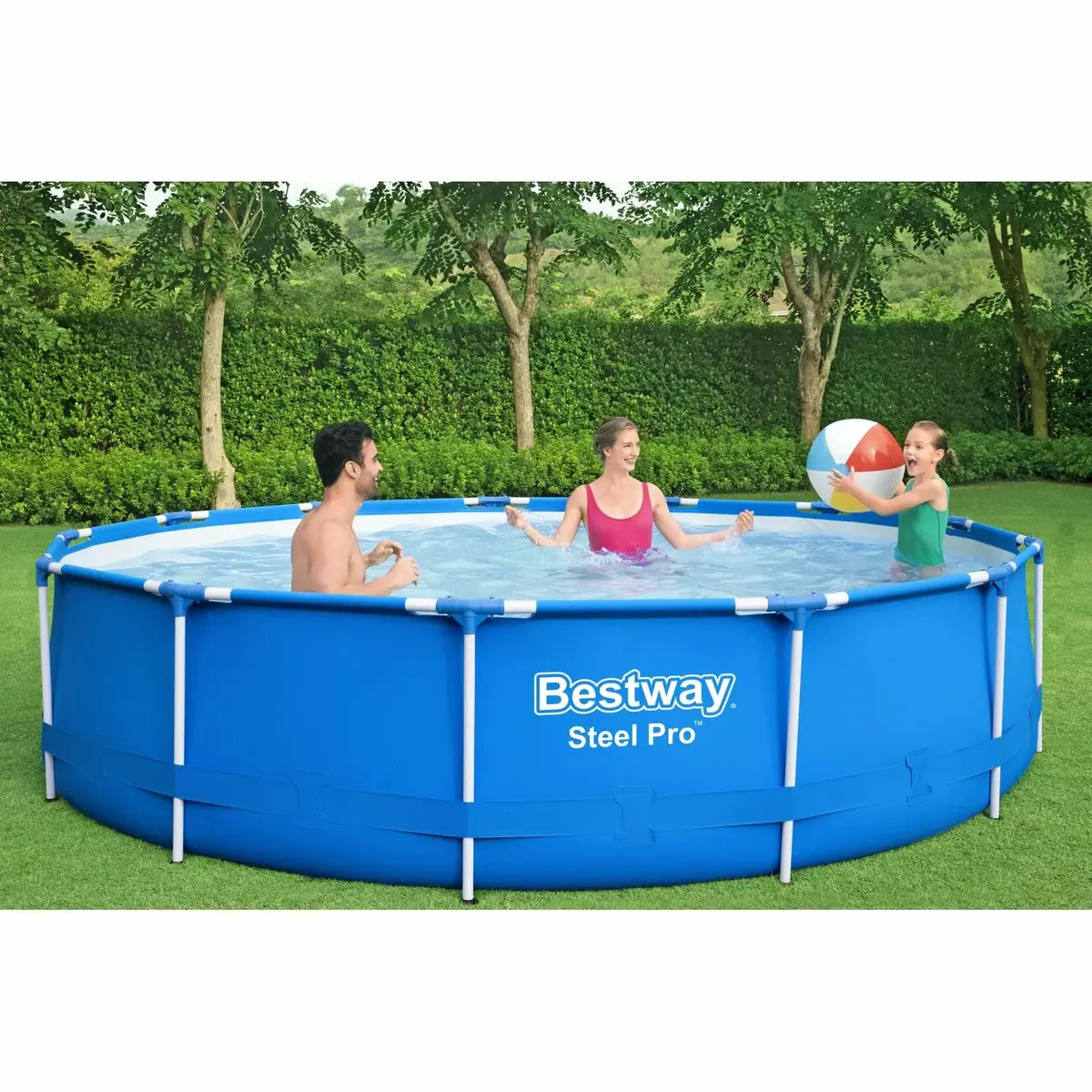 Bestway pool set steel pro, blue, 13 x 33 inches/3.96m x 84cm