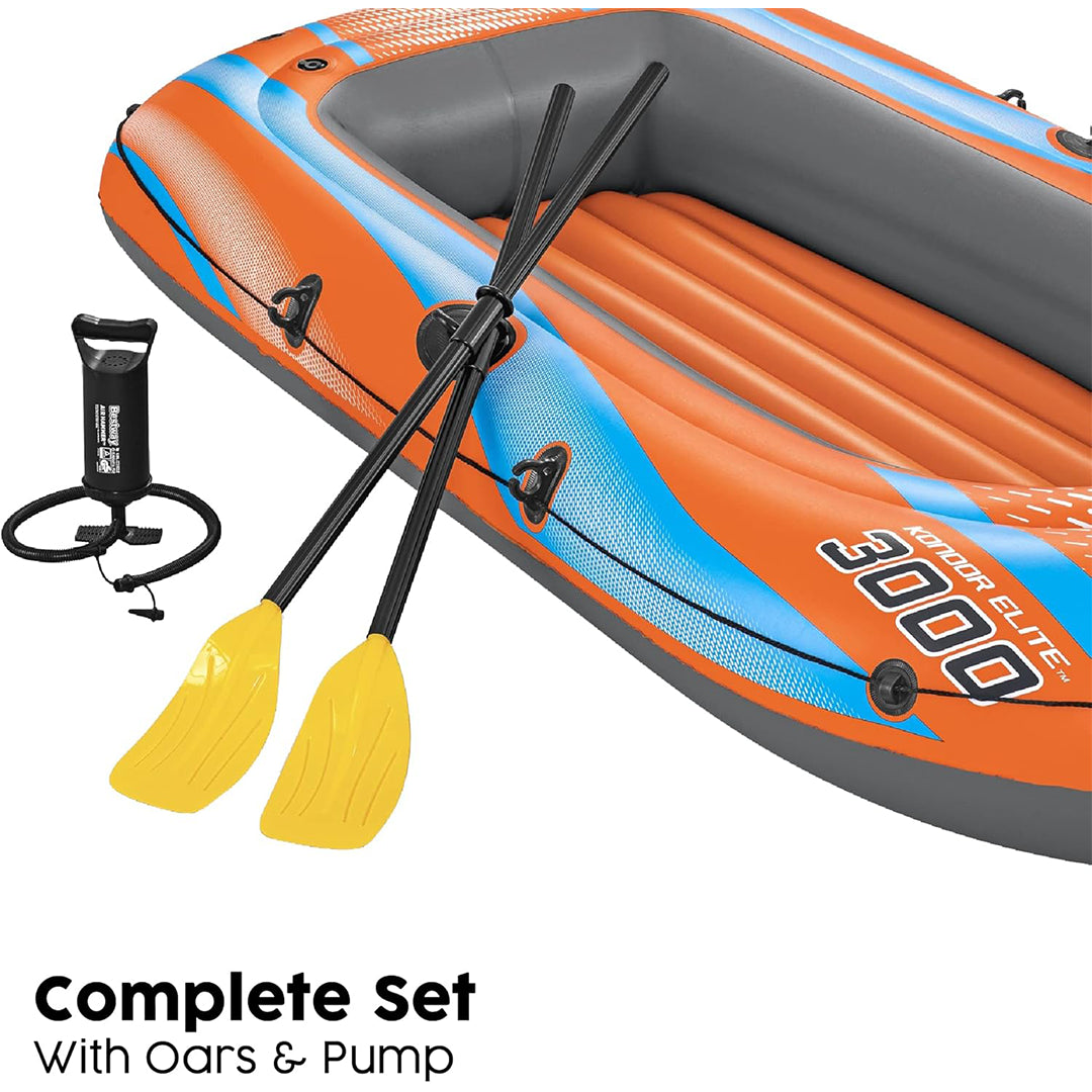 Bestway Kondor Elite 3000 Boat Set – 122 x 260 x 146 cm