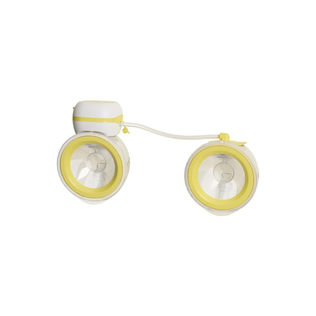 True Baby Wearable Double Electric Breast Pump – Yellow