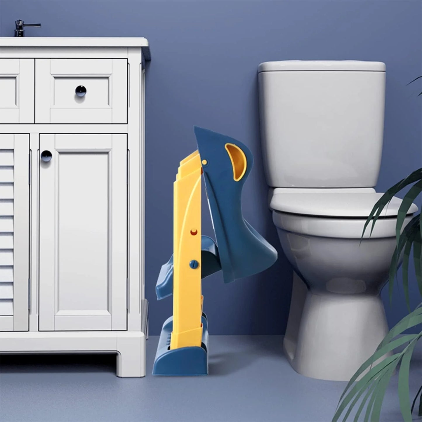 Blue Potty with Ladder