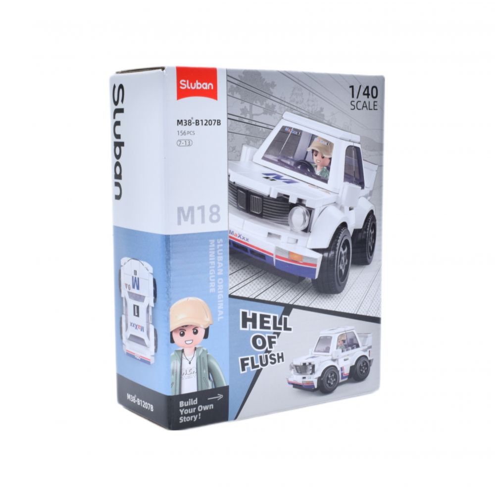 SLUBAN MCar White Car (M38-B1207B)