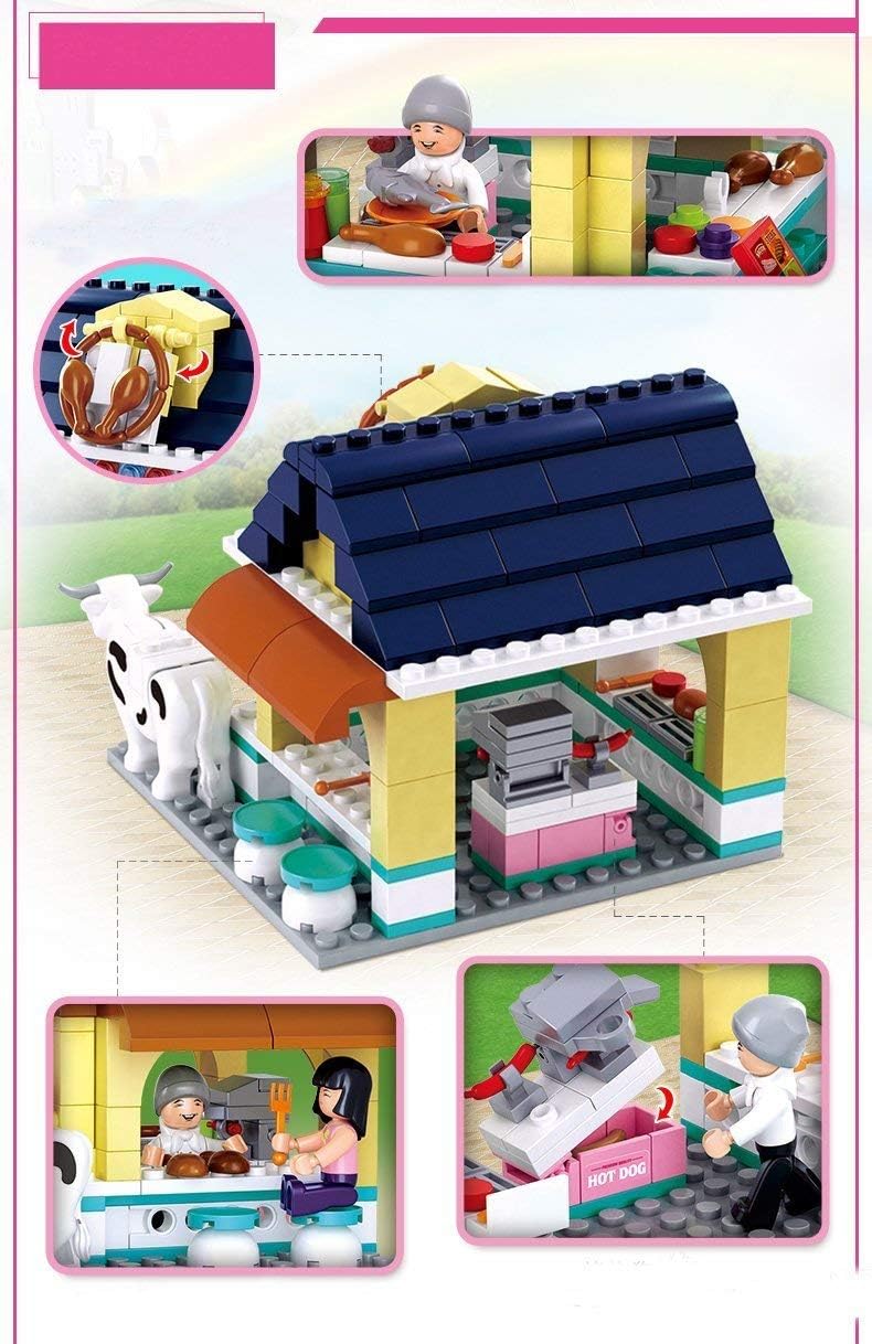 Sluban M38-B0605 Beach Restaurant, Multi-Colors