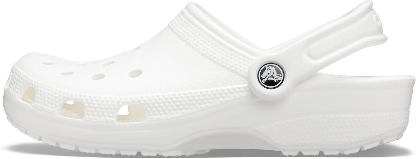 White Crocs Unisex Adult Bayaband Clog