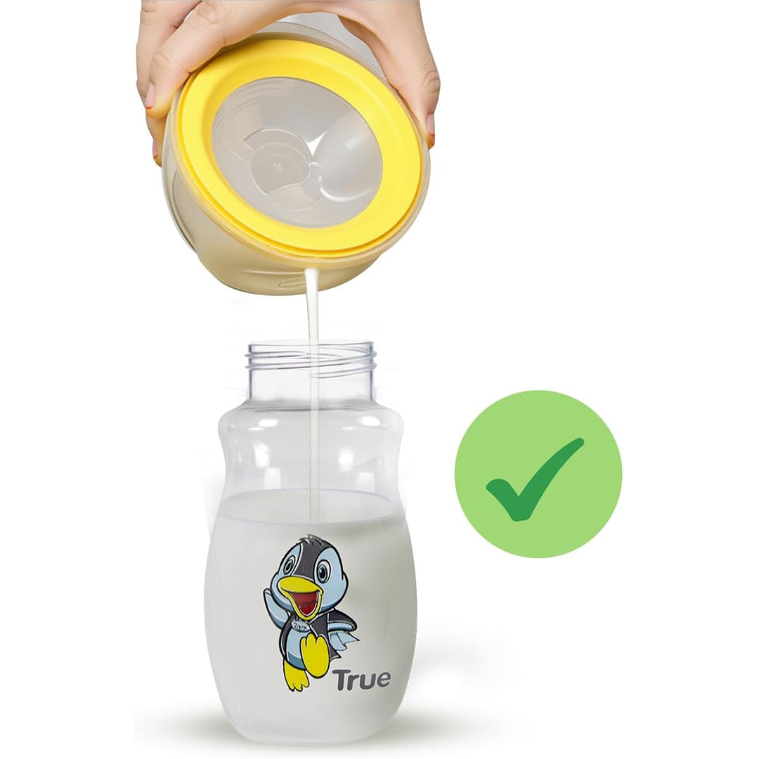 True Baby Wearable Double Electric Breast Pump – Yellow