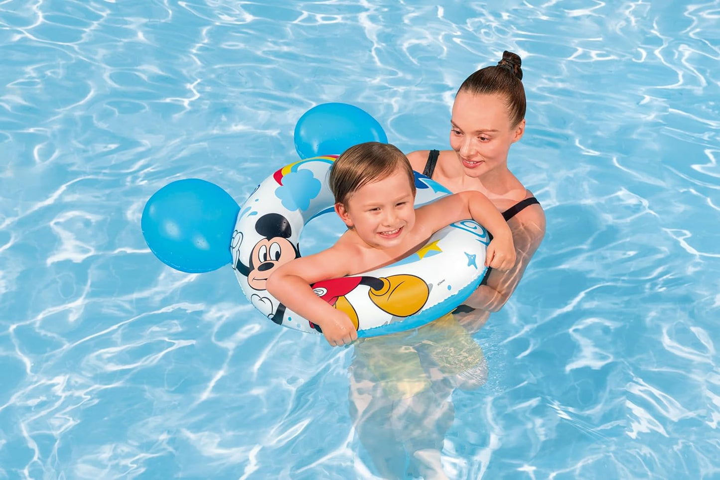 Bestway Disney Junior: Mickey&Friends 29'' x 30''/74cm x 76cm Splash Pal Swim Tube