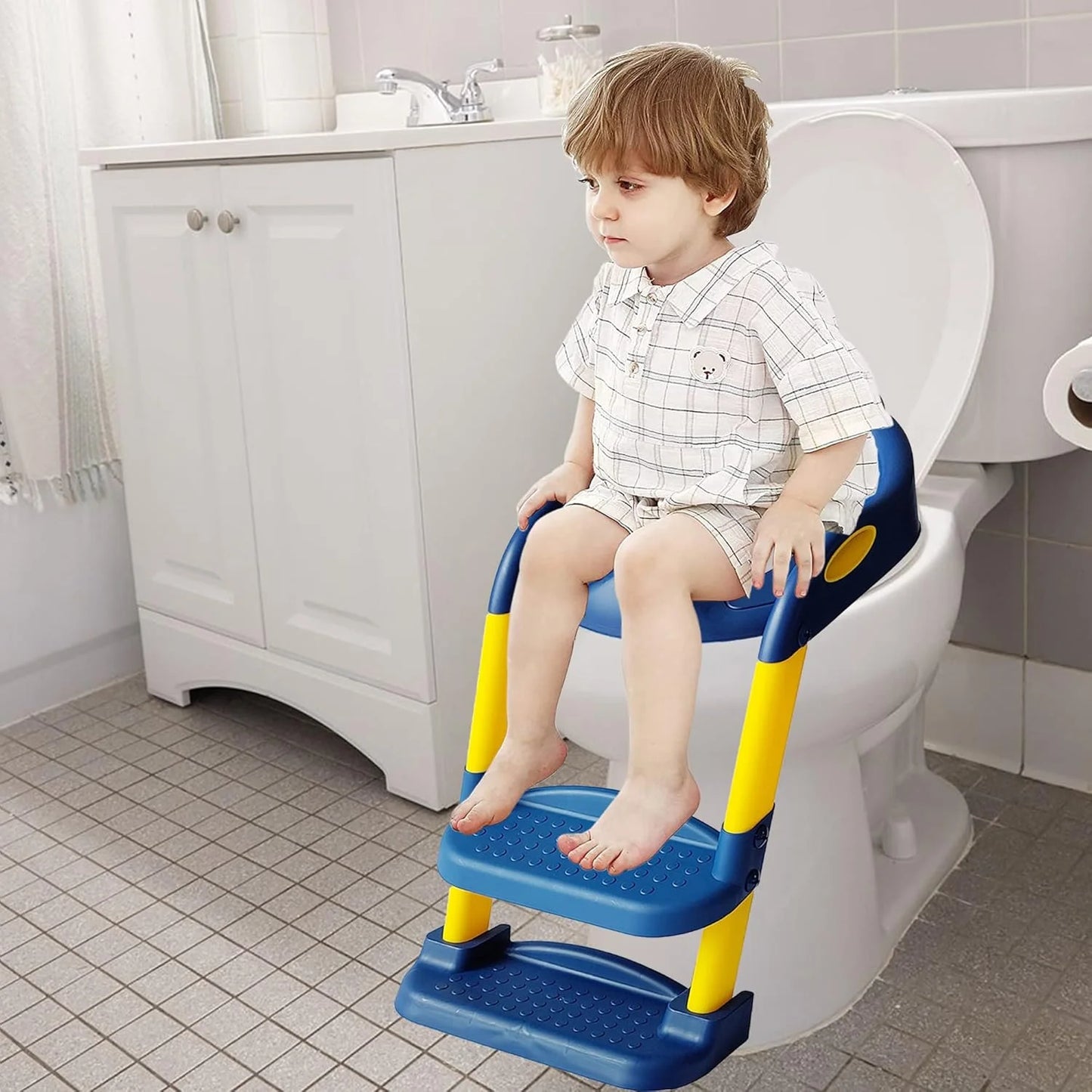 Blue Potty with Ladder