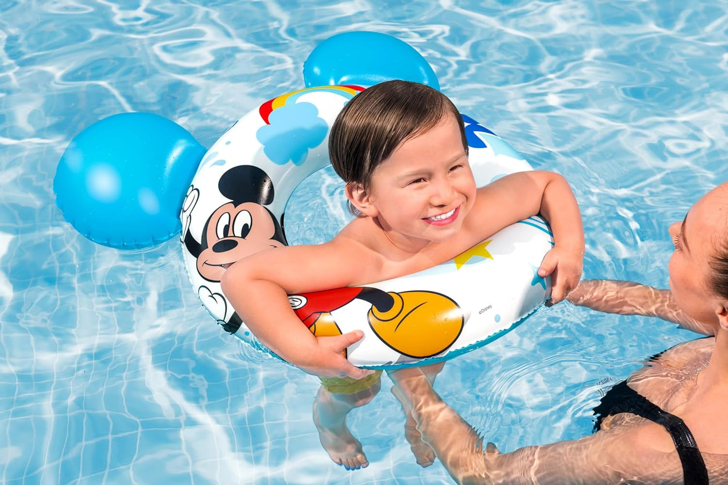 Bestway Disney Junior: Mickey&Friends 29'' x 30''/74cm x 76cm Splash Pal Swim Tube