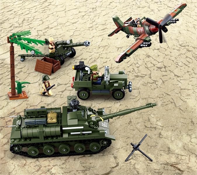 SLUBAN WWII - BATTLE OF KURSK 998PCS