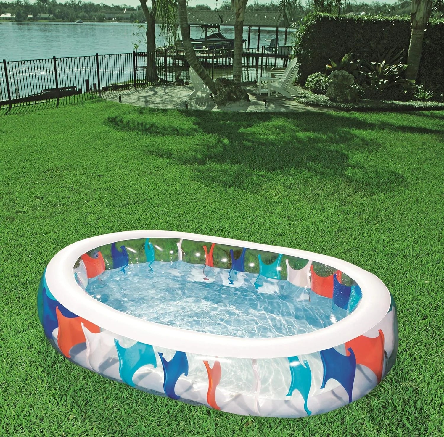 Bestway® Elliptic Inflatable Play Pool – 54066E