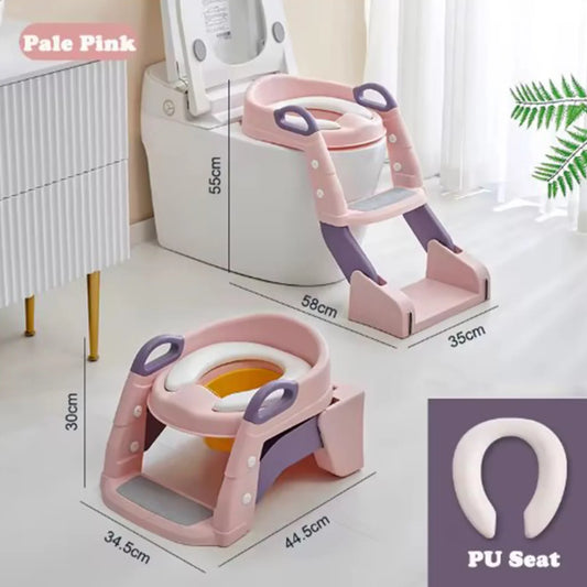 Pink Potty Training with Ladder