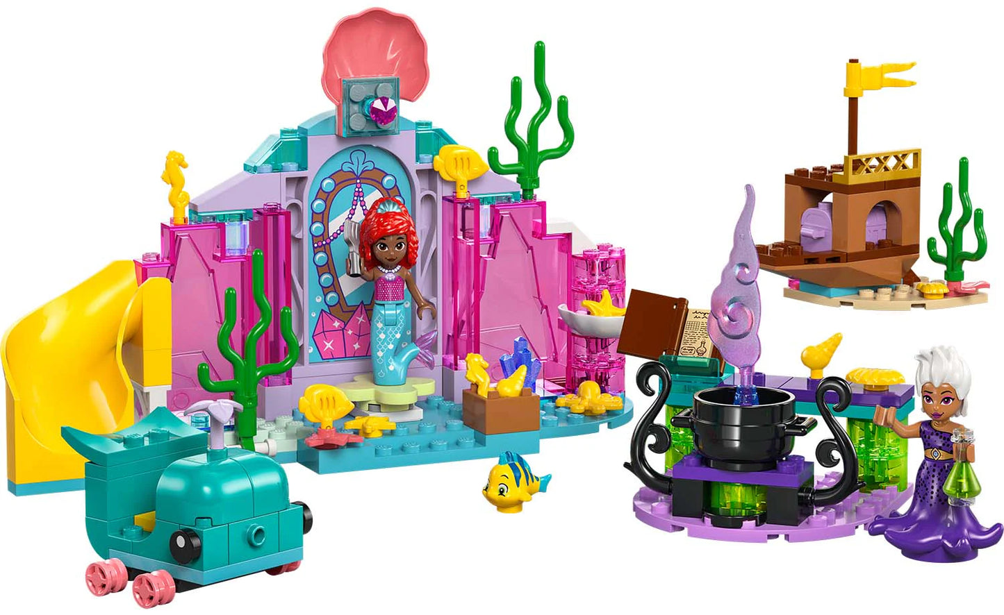 ليجو ديزني: كهف أرييل الكريستالي – LEGO Disney Ariel's Crystal Cavern (43254)
