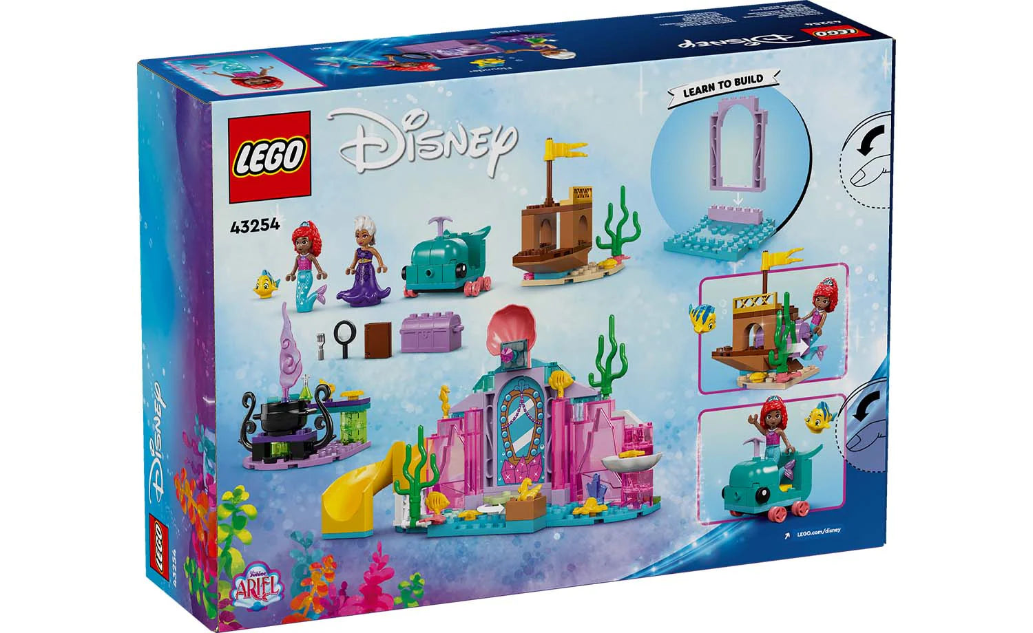 ليجو ديزني: كهف أرييل الكريستالي – LEGO Disney Ariel's Crystal Cavern (43254)