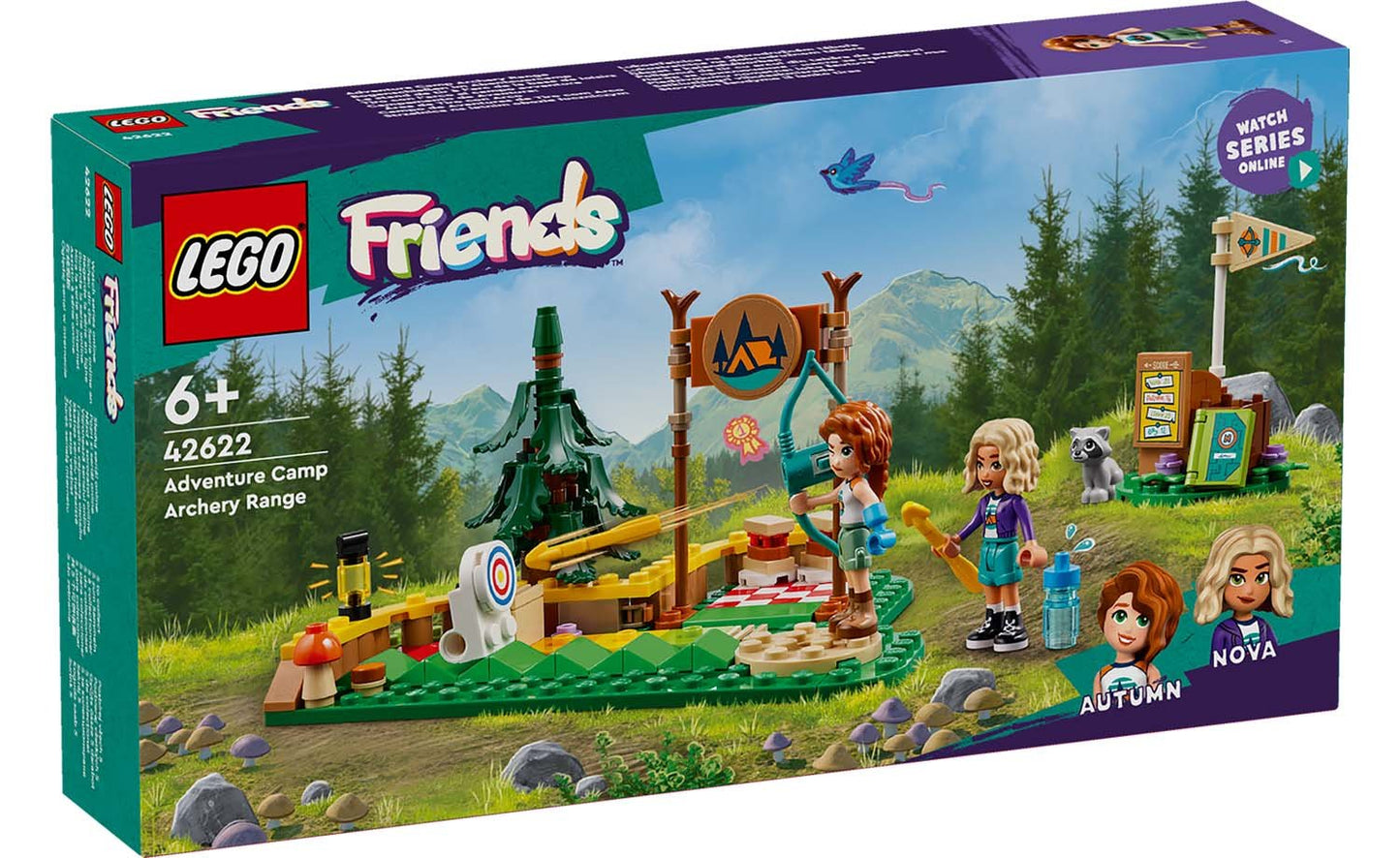 ليجو فريندز: ميدان رماية المعسكر المغامر – LEGO Friends Adventure Camp Archery Range (42622)