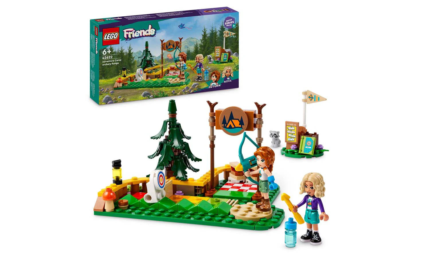 ليجو فريندز: ميدان رماية المعسكر المغامر – LEGO Friends Adventure Camp Archery Range (42622)