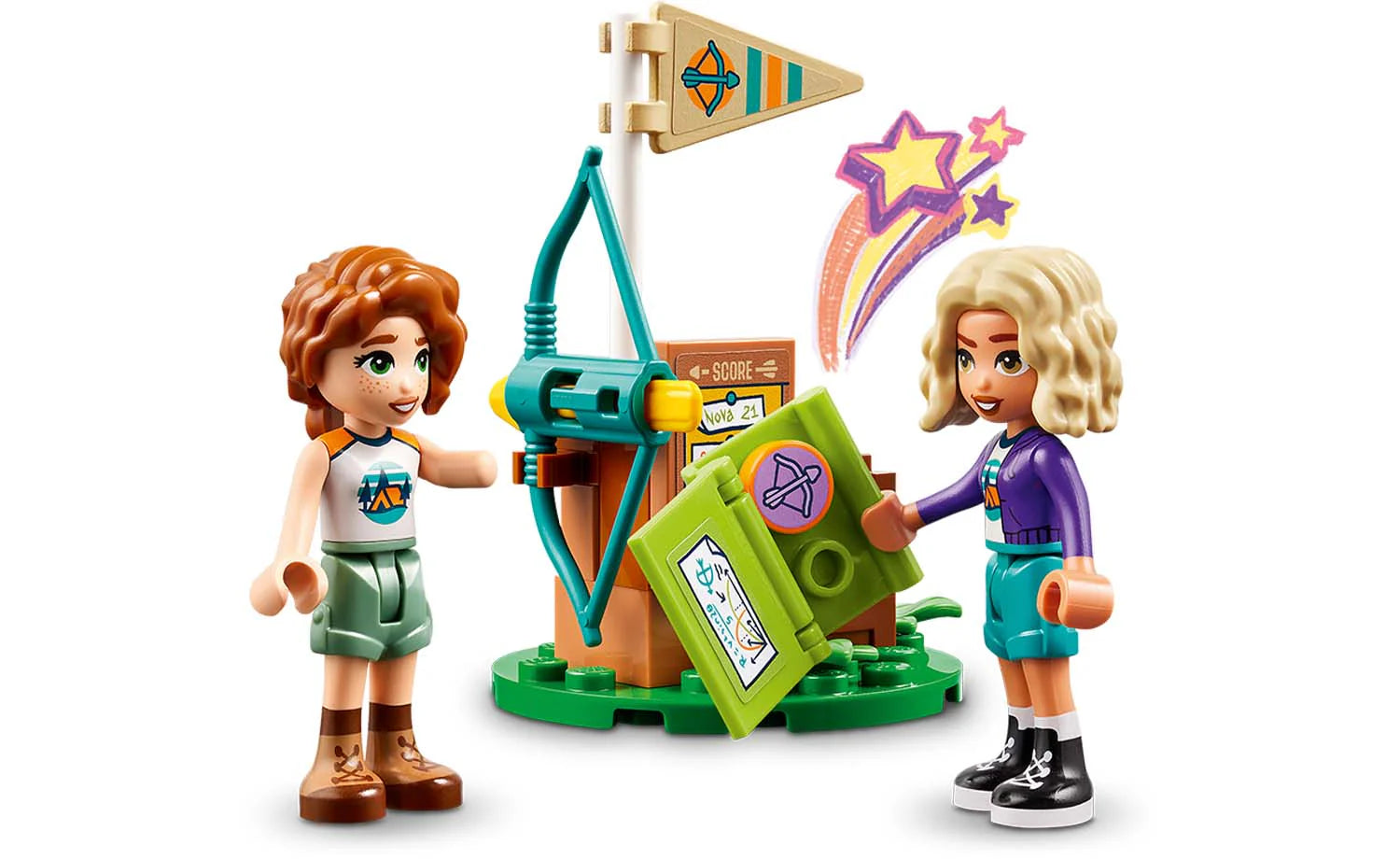 ليجو فريندز: ميدان رماية المعسكر المغامر – LEGO Friends Adventure Camp Archery Range (42622)