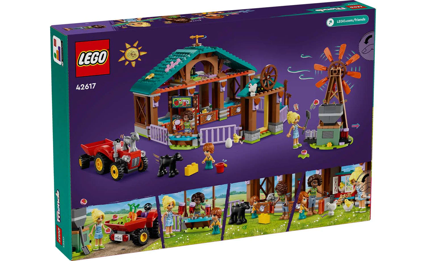 ليجو فريندز: ملجأ الحيوانات في المزرعة – LEGO Friends Farm Animal Sanctuary (42617)