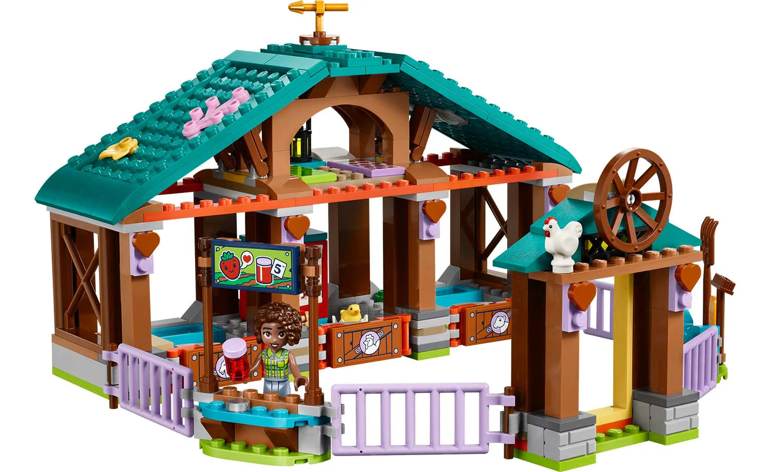 ليجو فريندز: ملجأ الحيوانات في المزرعة – LEGO Friends Farm Animal Sanctuary (42617)
