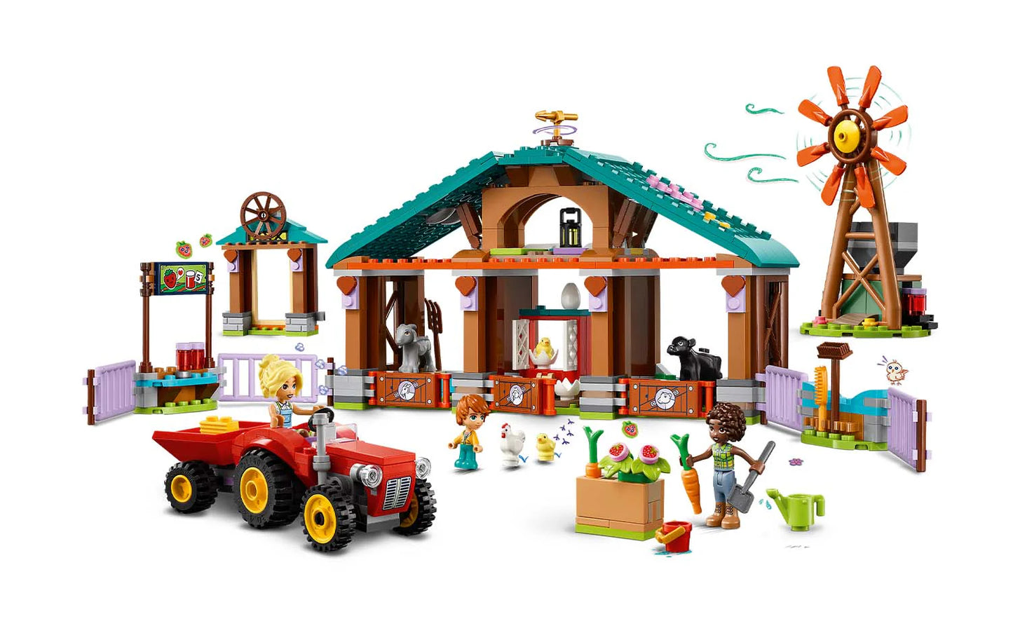 ليجو فريندز: ملجأ الحيوانات في المزرعة – LEGO Friends Farm Animal Sanctuary (42617)