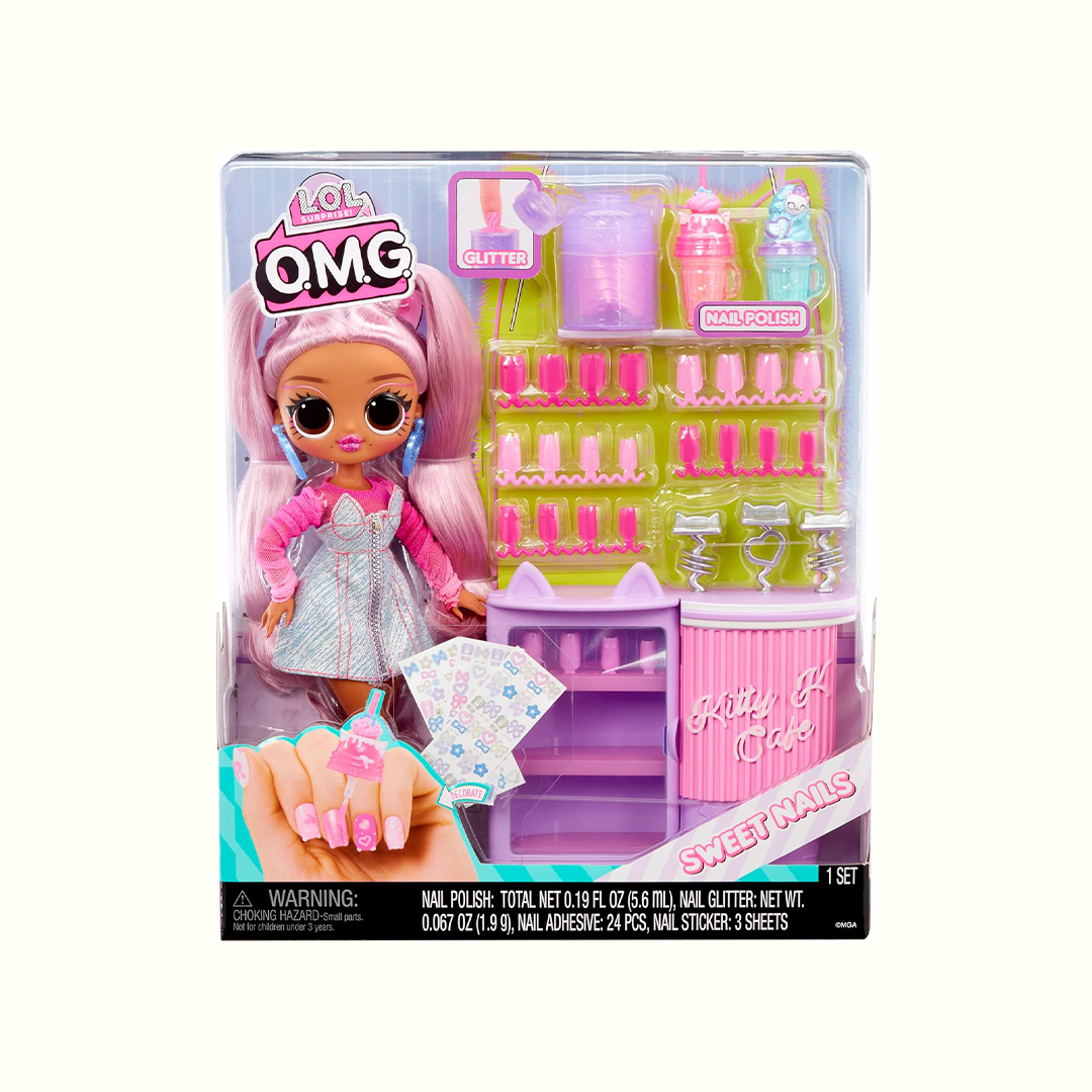 Sweet Nails – LOL Surprise OMG Kitty K Café